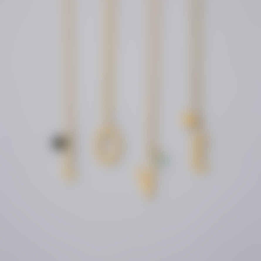Design Letters 40cm Gold Necklace for charm