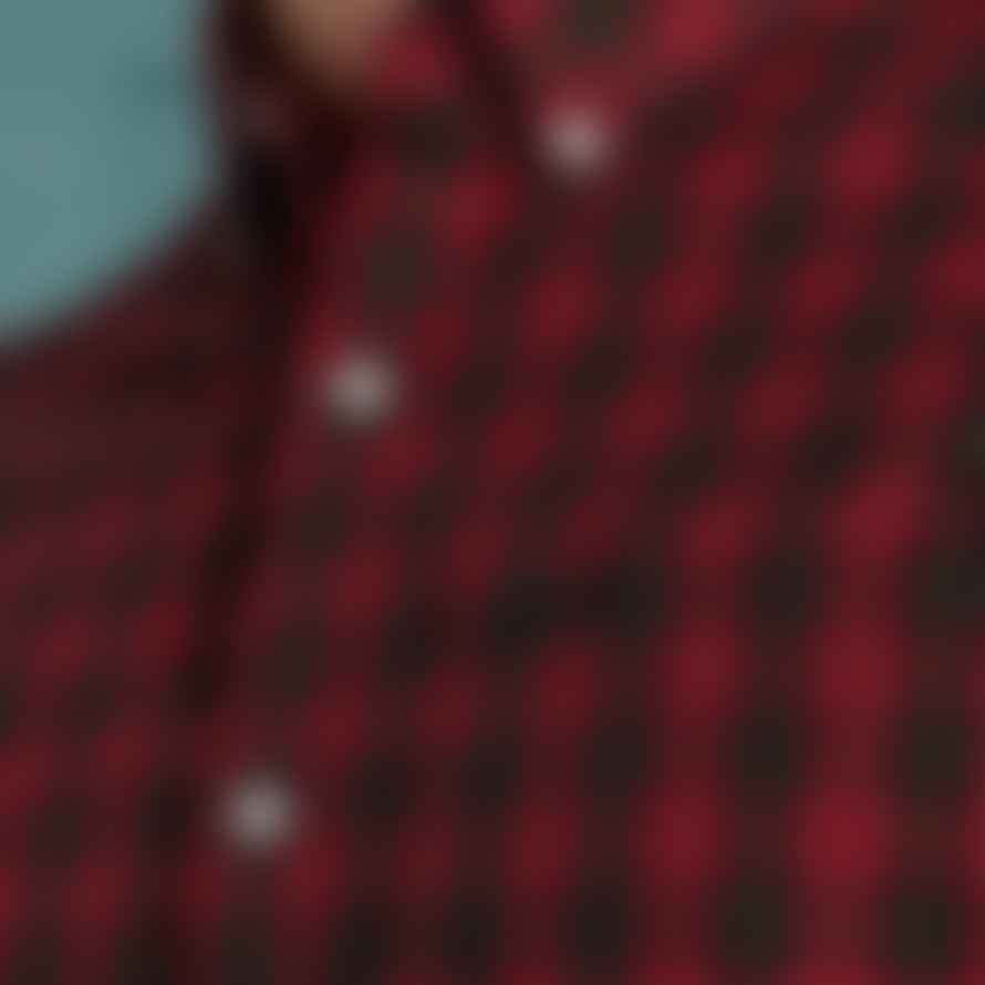 Superdry Classic London Button Down Shirt Red Check