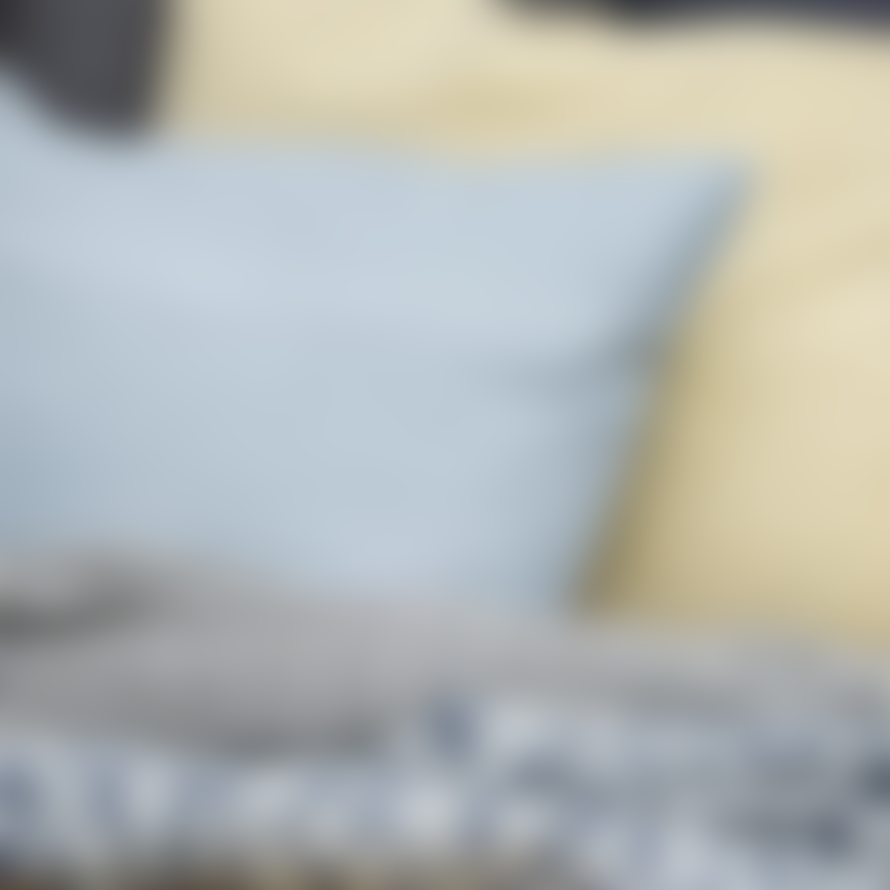 Ib Laursen Linen Cushion 50x50cm in Sky Blue