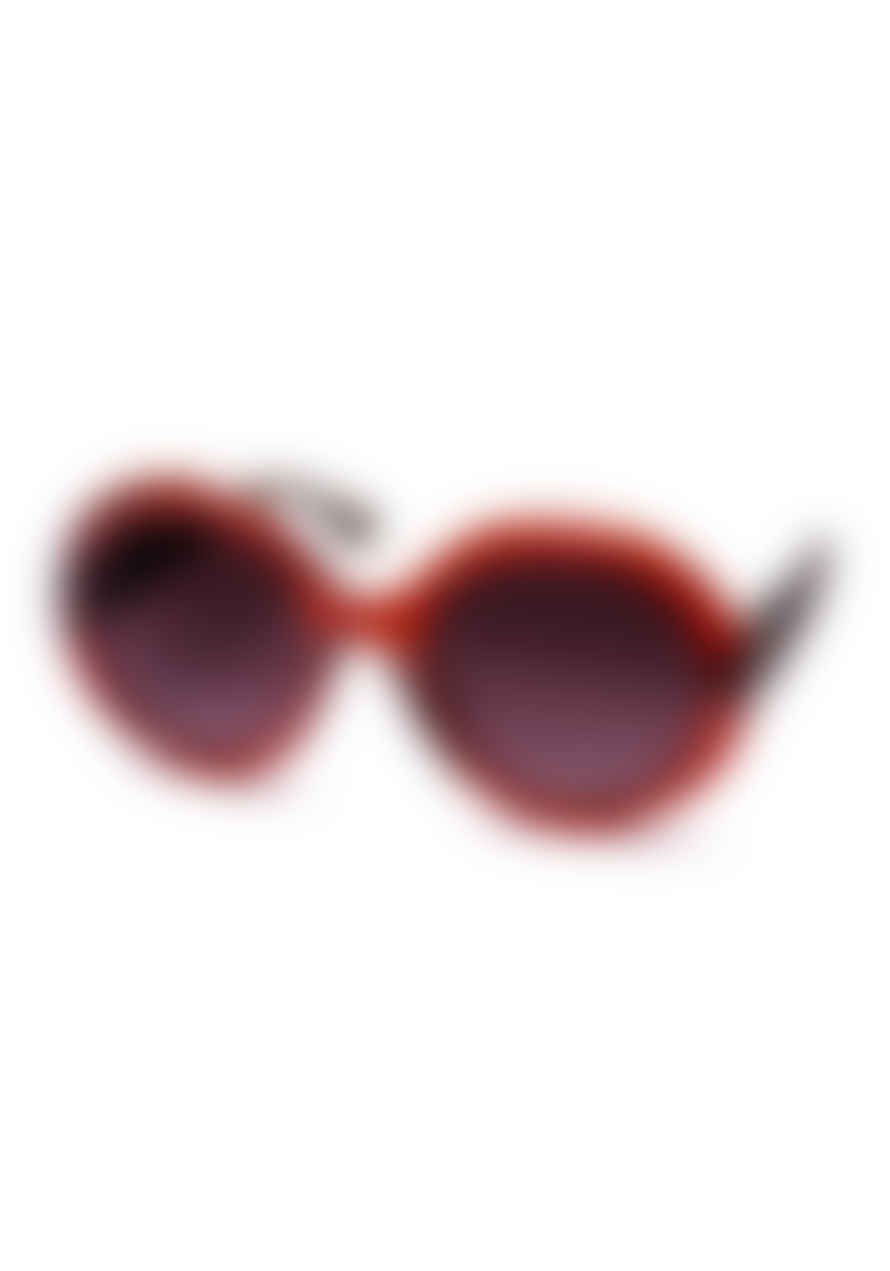 Komono Red Lissa 300 Shiny Sunglasses