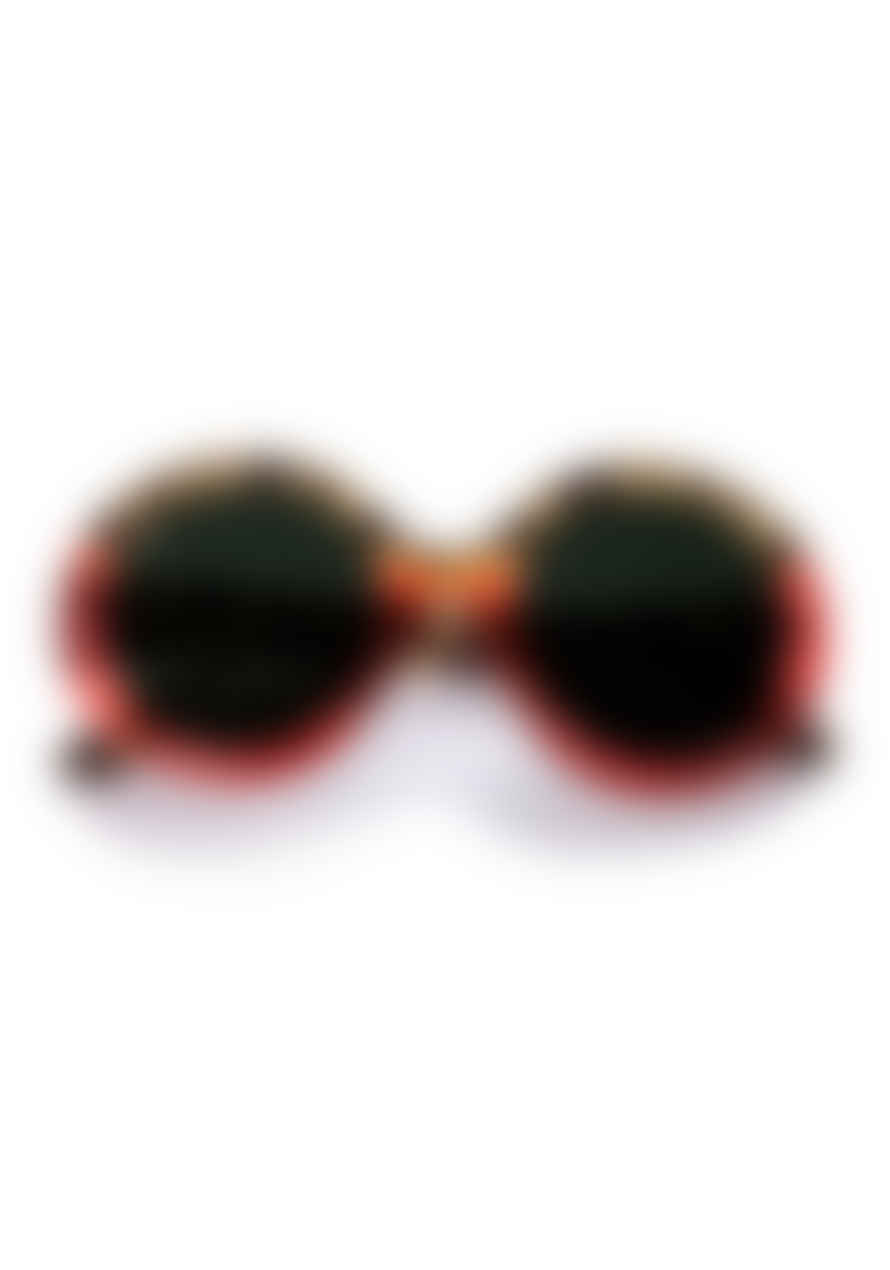 Komono Tortoise Red Lissa 303 Bicolor Sunglasses