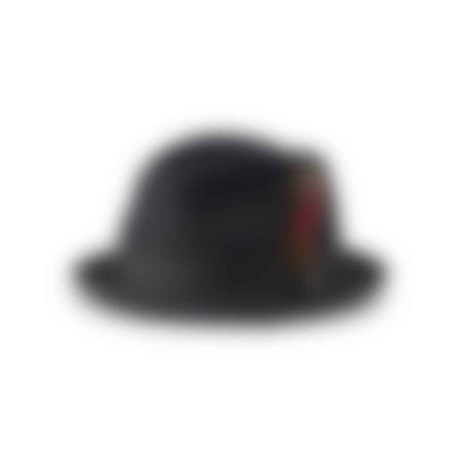 Brixton Gain Fedora Black Unisex Hat