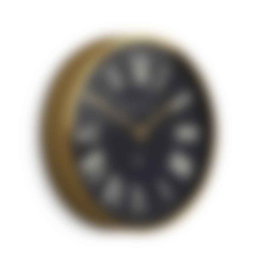 Newgate Mr Butler Wall Clock in Brass