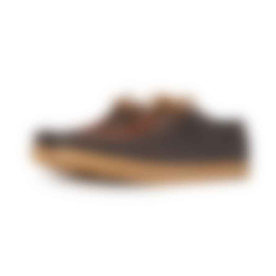 Yogi Footwear  Willard Reverse Vamp Negative Heel Shoe Dark Brown