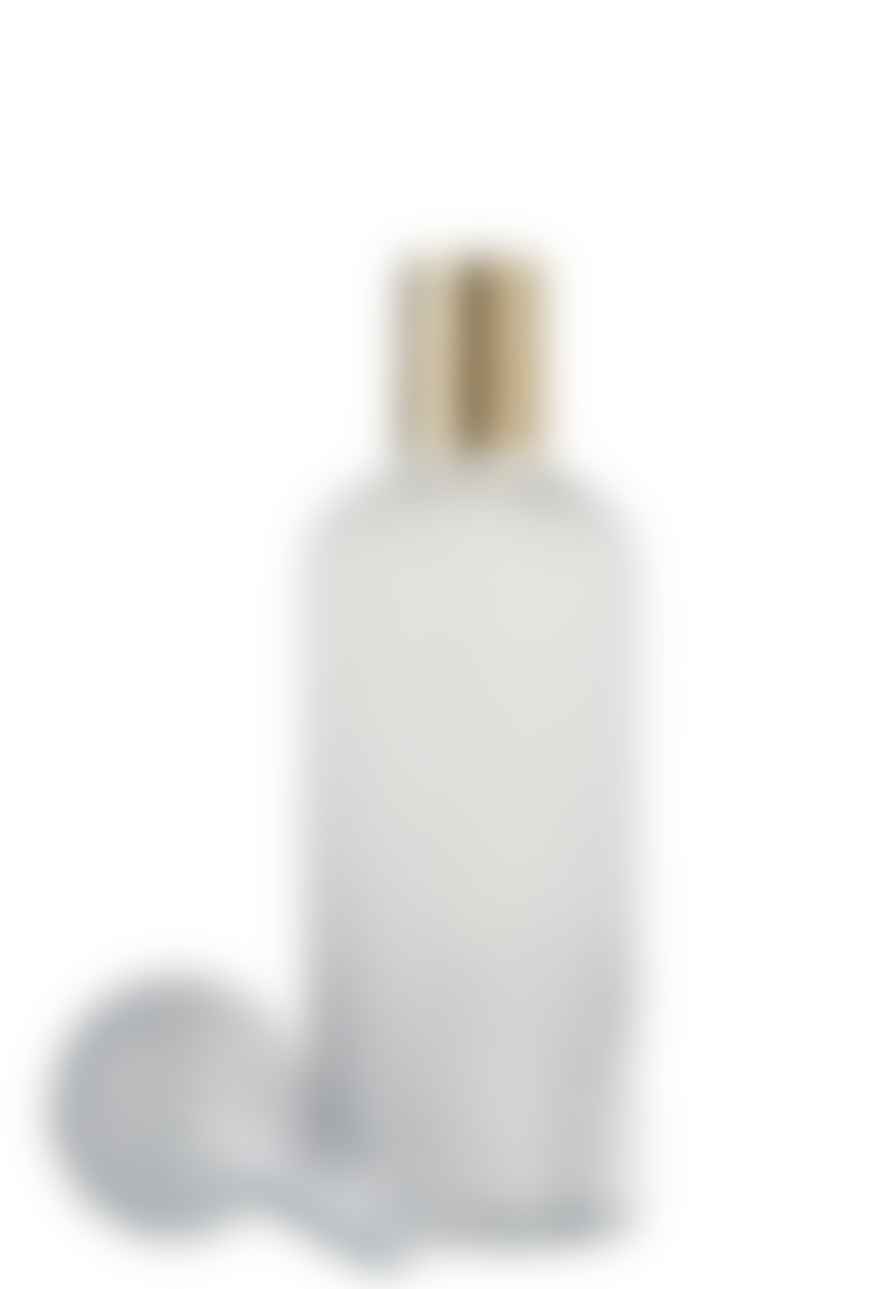J-Line Bottle+Stop Deco Relief Glass Transparent Large