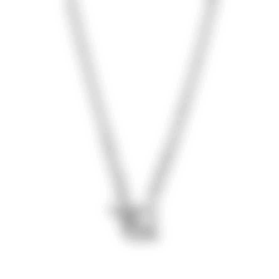 Orelia Rope Chain T Bar Necklace