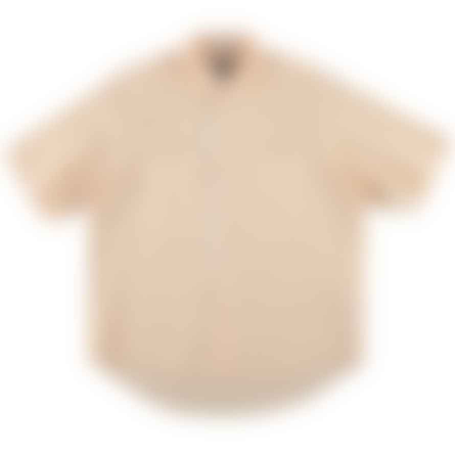 Levi's Vintage Clothing Mens Lvc Diamond Short Sleeve Shirt Melon Orange White