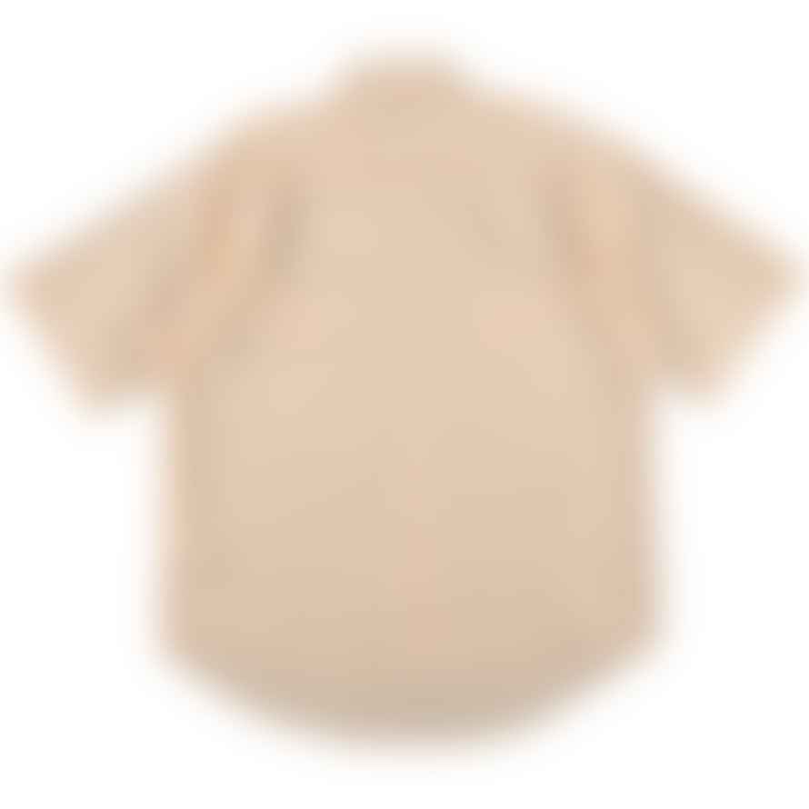 Levi's Vintage Clothing Mens Lvc Diamond Short Sleeve Shirt Melon Orange White