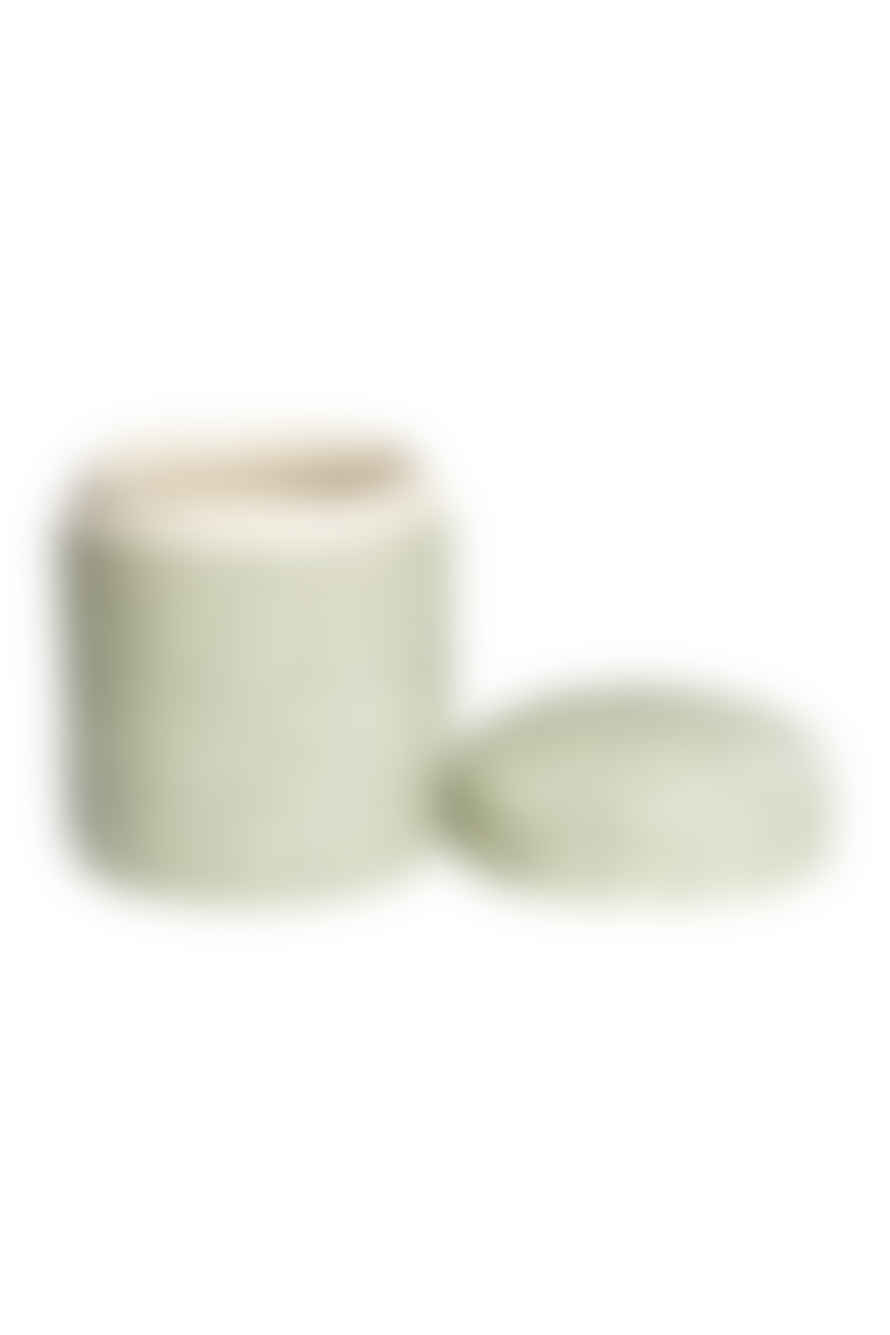 Tranquillo Natural and Green Ushio Ceramic Jar