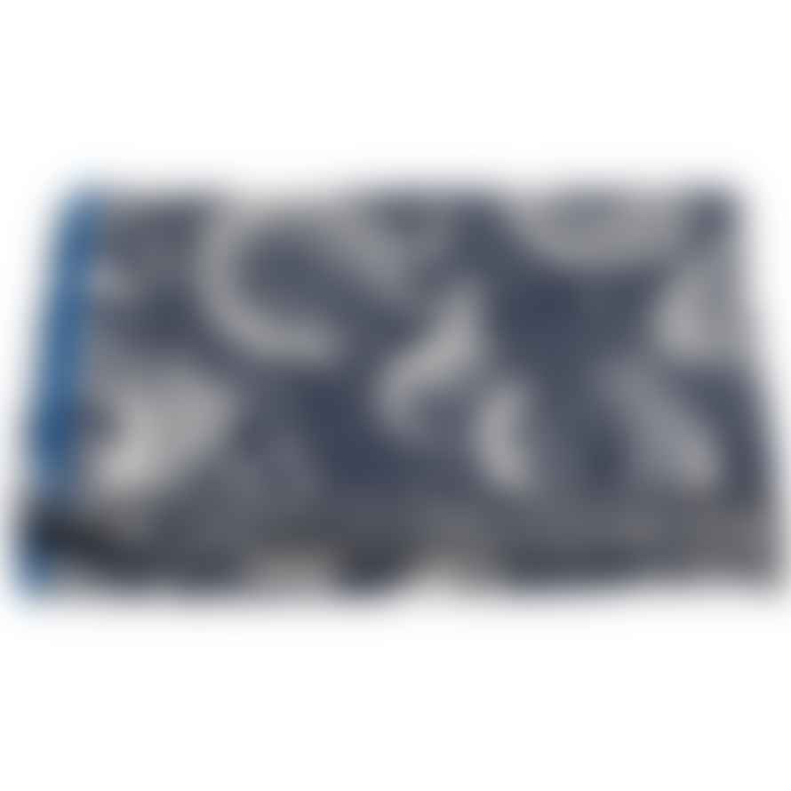 David Fussenegger 140 x 200cm Blue Luca Ceiling Waves Blanket