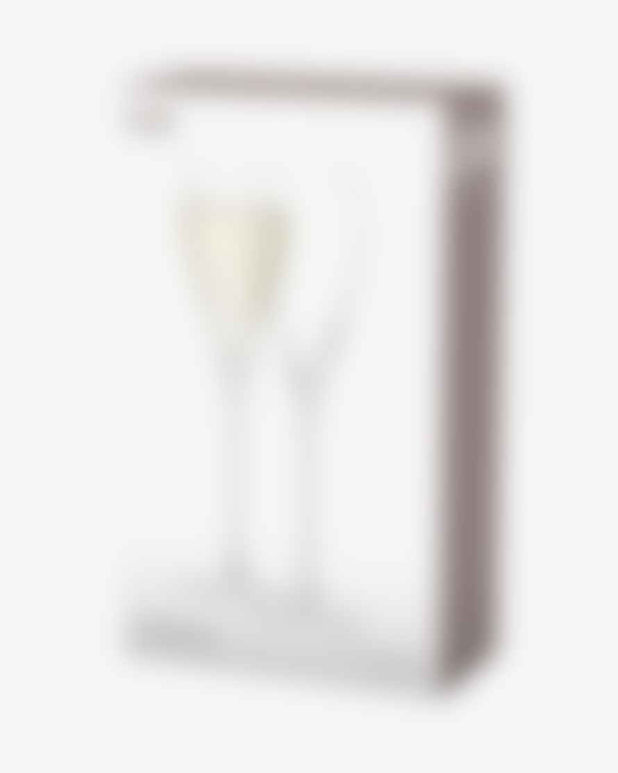 LSA International Wine Prosecco Glass 250 Ml Clear X 2