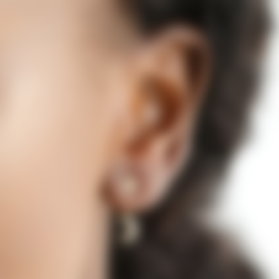 Lisa Angel Gold Moon And Star Stud Earrings