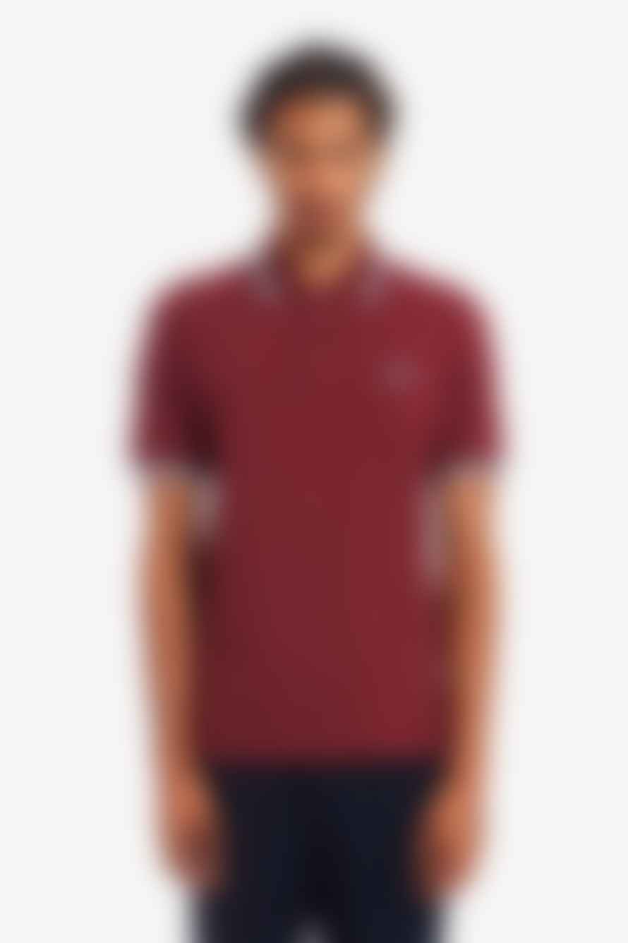 Fred Perry Twin Tipped M 12 Polo Shirt Maroon