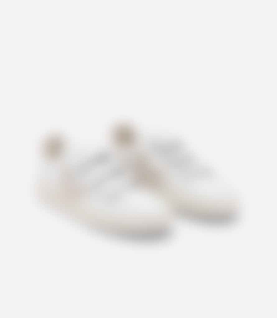 Veja V-Lock Leather White Sable Sneakers