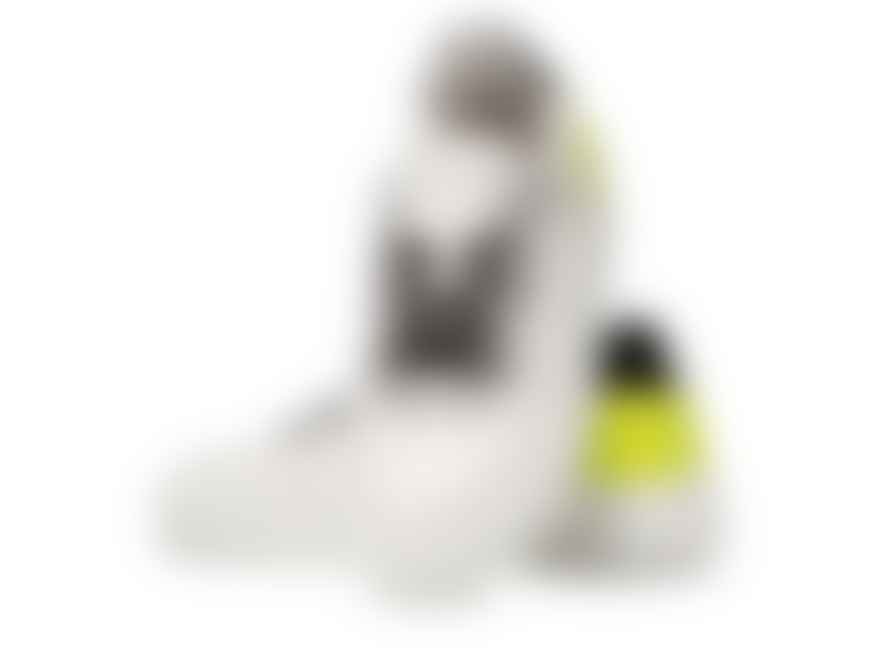 D.A.T.E Sneakers Court Fluo White Yellow