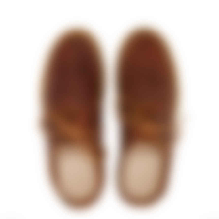 Yogi Footwear  Hitch Leather Shoe Chestnut Brown