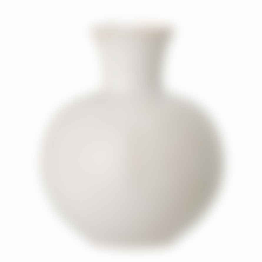 Bloomingville Irini Vase White Stoneware