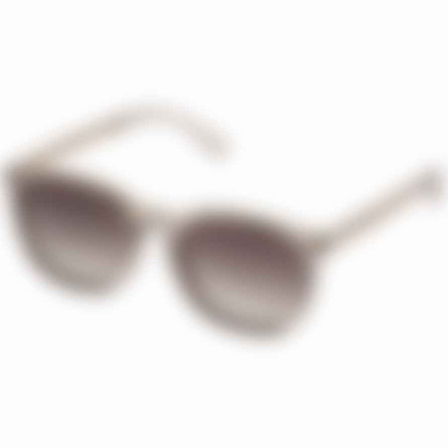 Le Specs Rebeller Sunglasses | Stone with Khaki Grad Lens