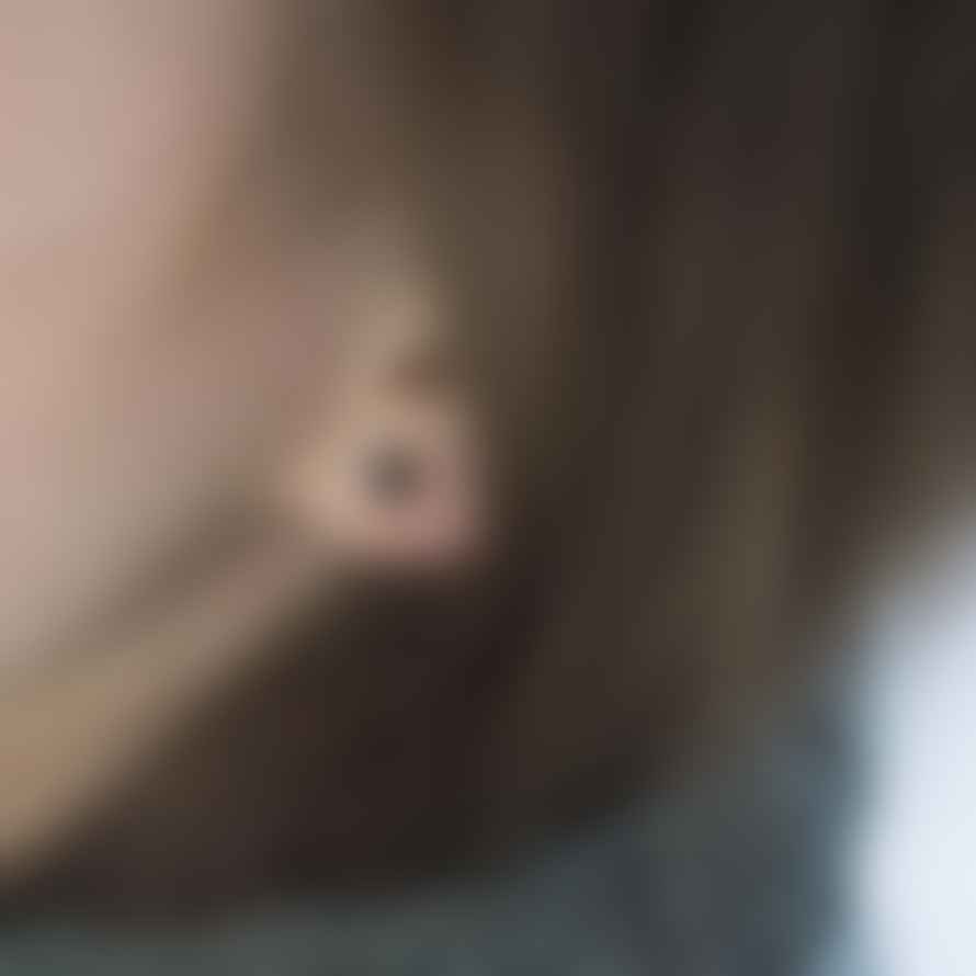 Alison Moore Onyx 4 Mm Stud Earrings