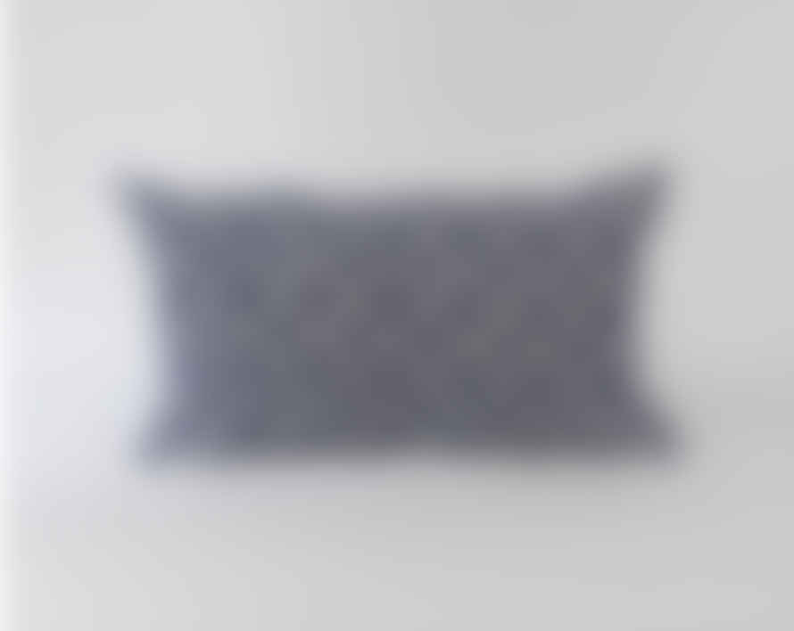 Indigo & Wills Heera Blue Linen Cushions