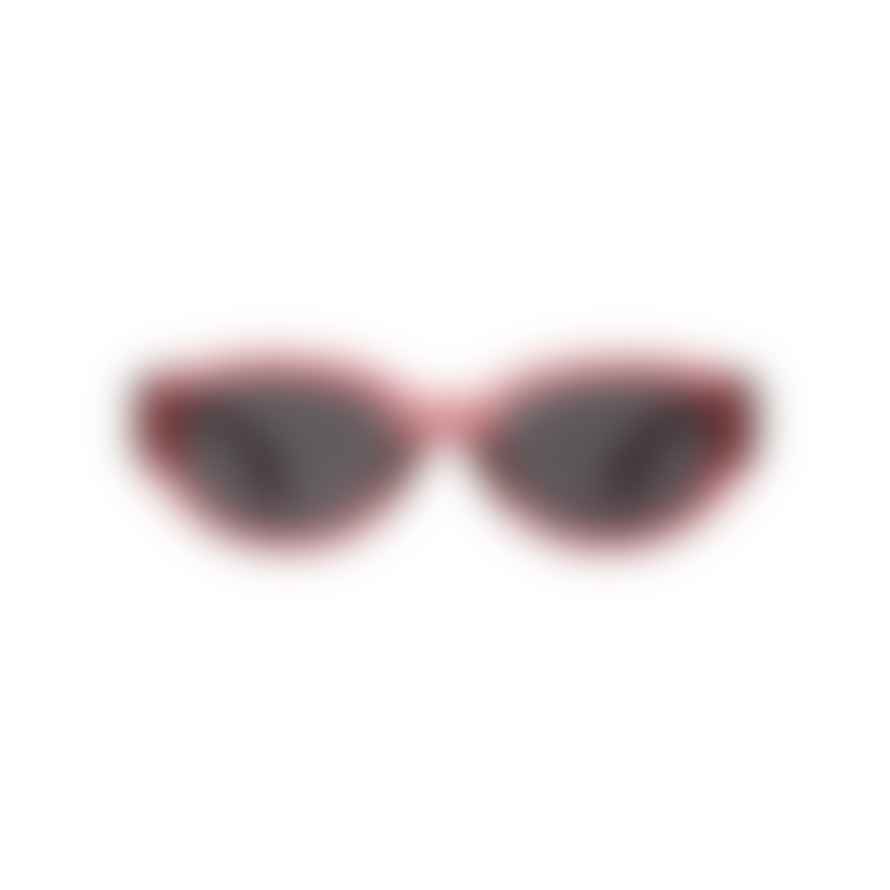 A Kjærbede Winnie Soft Red Transparent Sunglasses