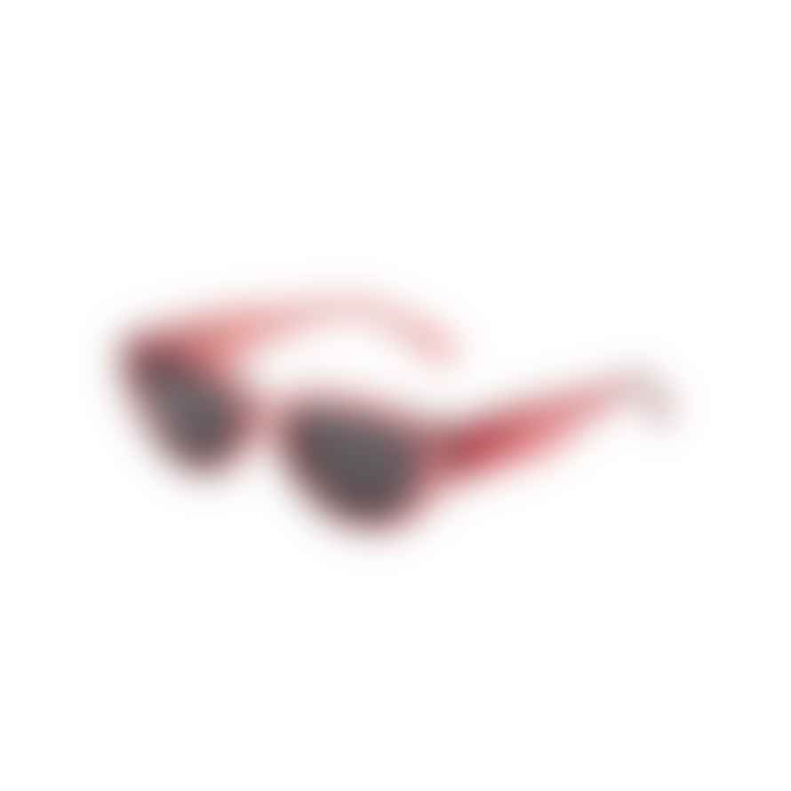 A Kjærbede Winnie Soft Red Transparent Sunglasses