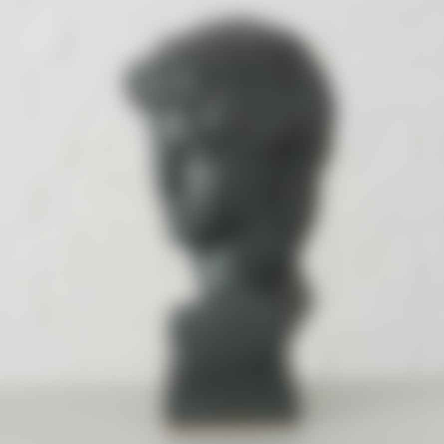 &Quirky Grey Greek Icon Head Statue