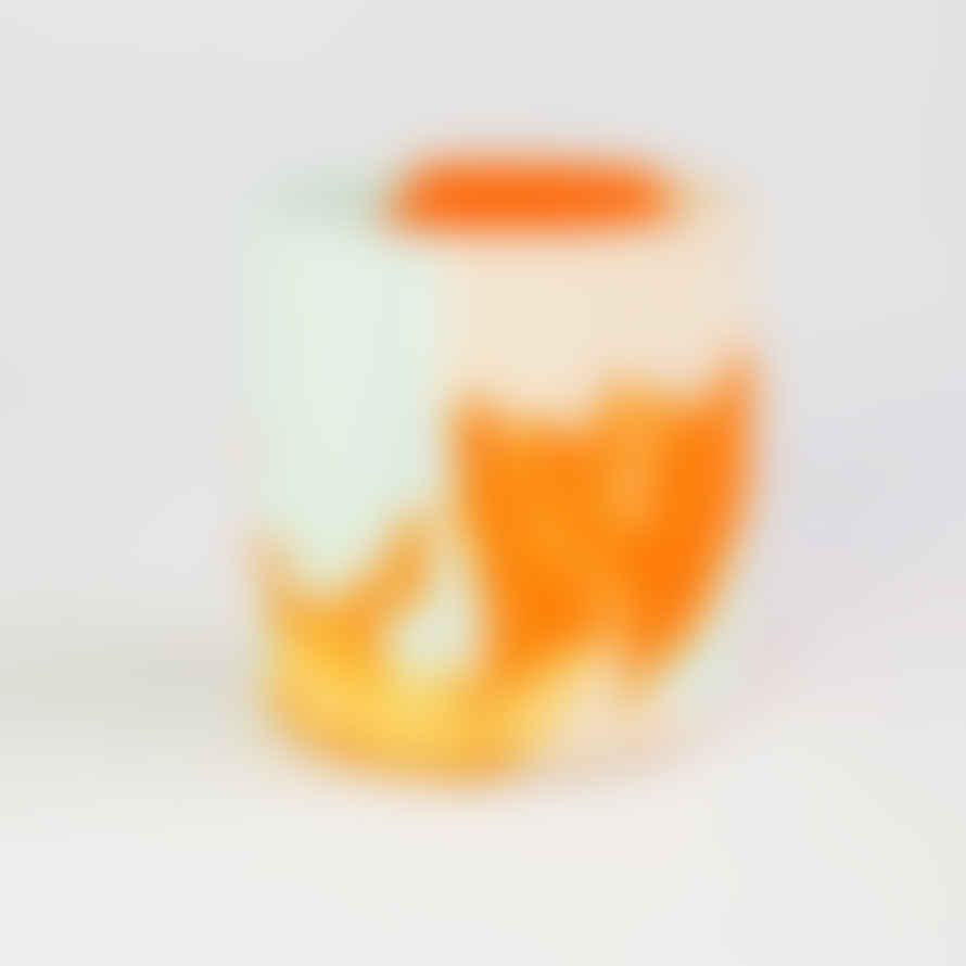 Splodge Tangerine Mini Pot