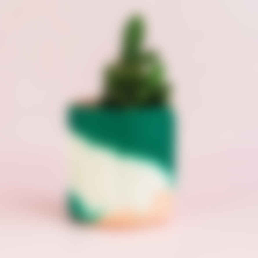 Splodge Emerald Mini Pot