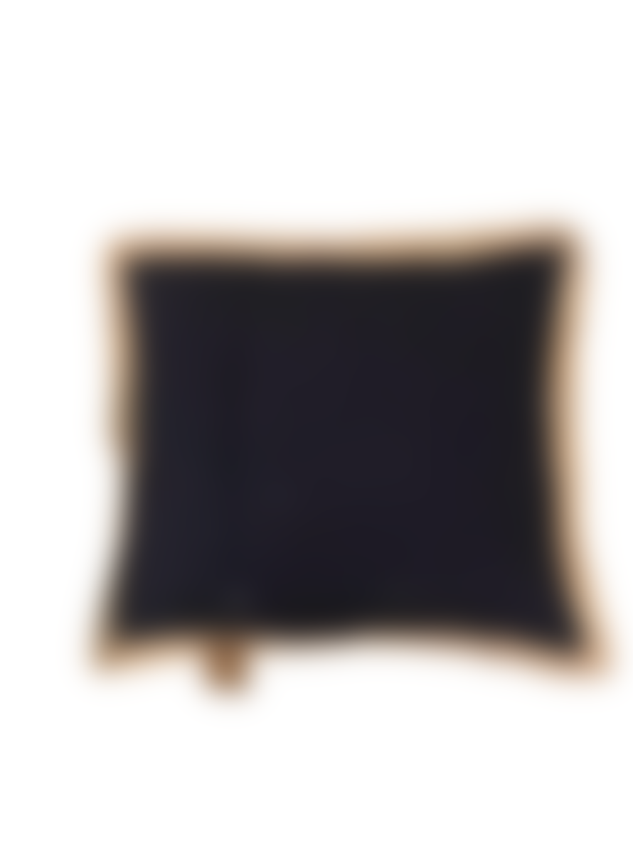 Foimpex T-Shirt Yarn Cushion with Jute Edges