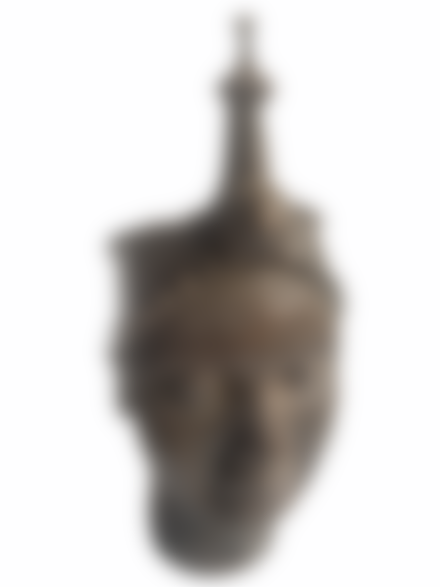 botanicalboysuk Benin Bronze Head Sculpture Large