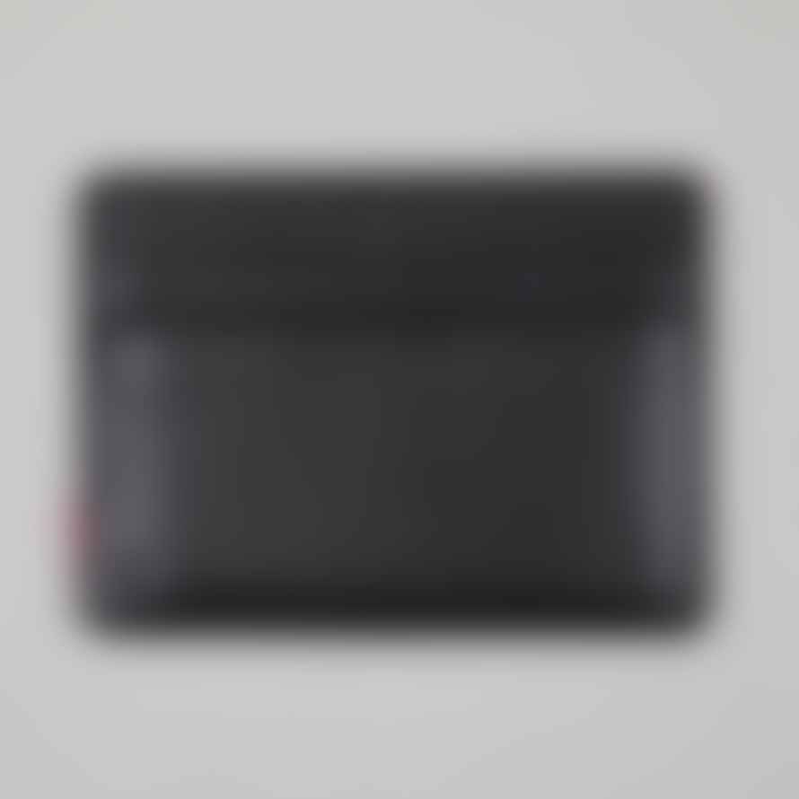 Herschel Supply Co. Charlie Leather Card Holder Wallet in Black