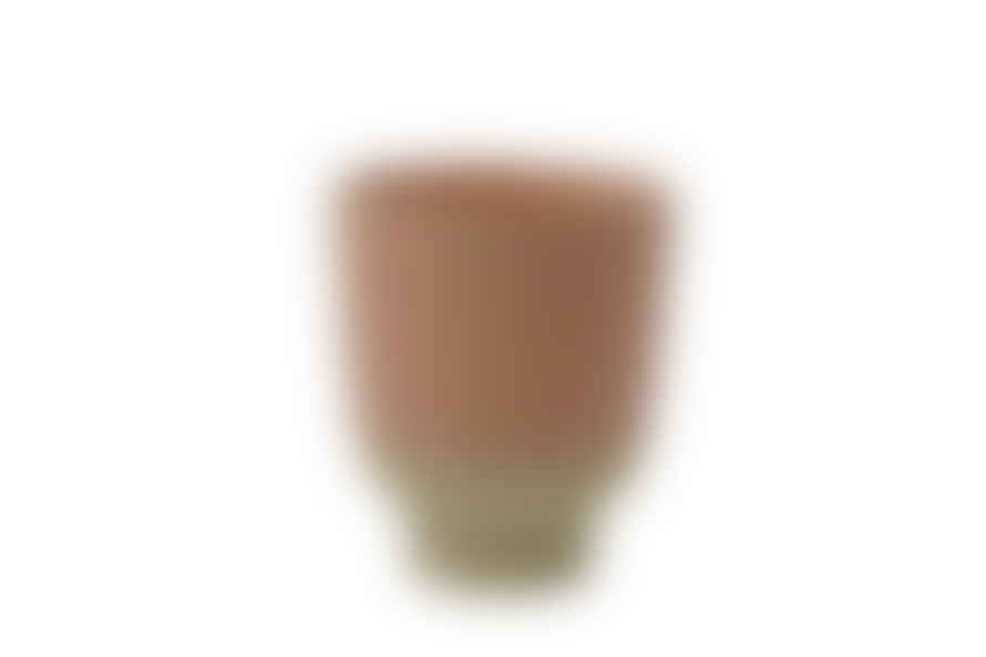 Kinta Handmade Dotted Clay Cup "Rutanda" 260ml, 10×8,5 cm
