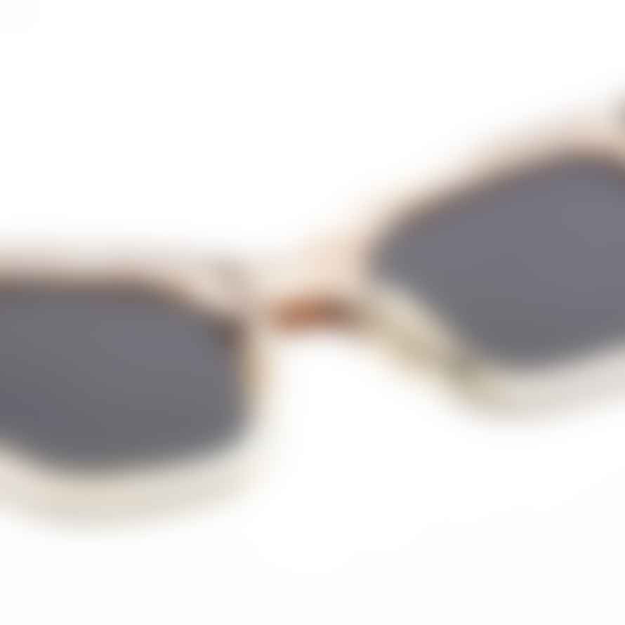 A Kjærbede Sunglasses Big Kanye Demi Grey Crystal Transparent