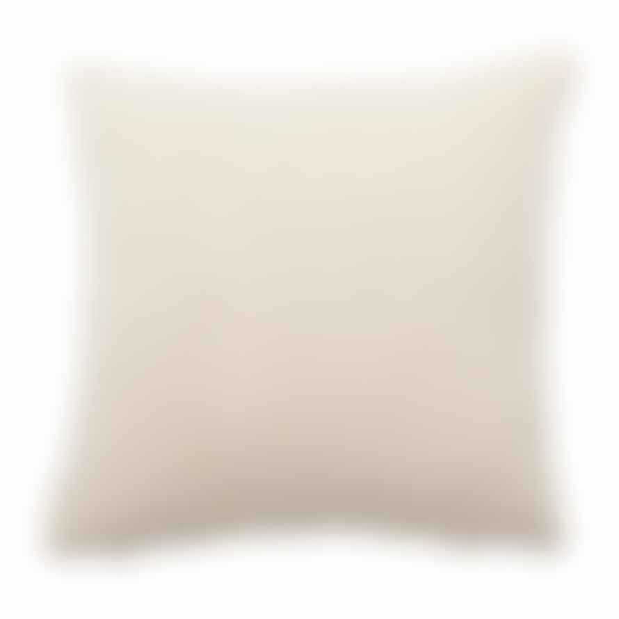 Bloomingville Black and Offwhite Cotton Ebell Cushion