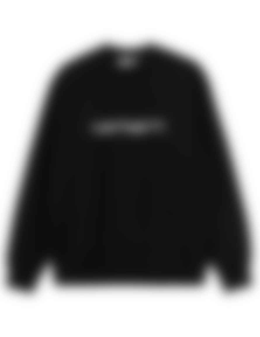 Carhartt Wip Menswear Black Sweat Sweatshirt