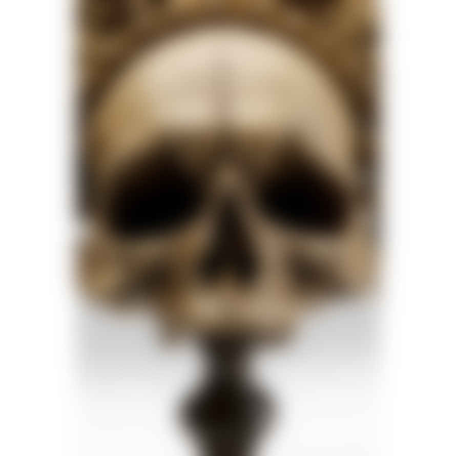 Kare Design Deco Object King Skull 