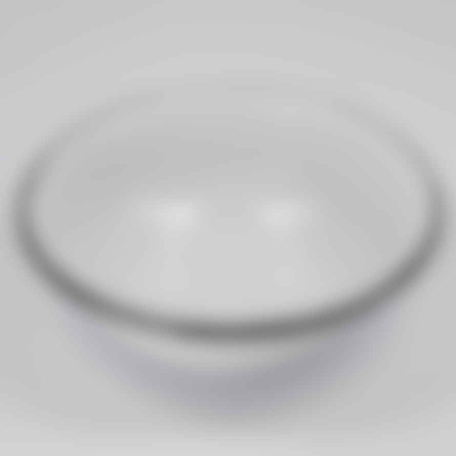 Meraki White Enamel Small Bowl