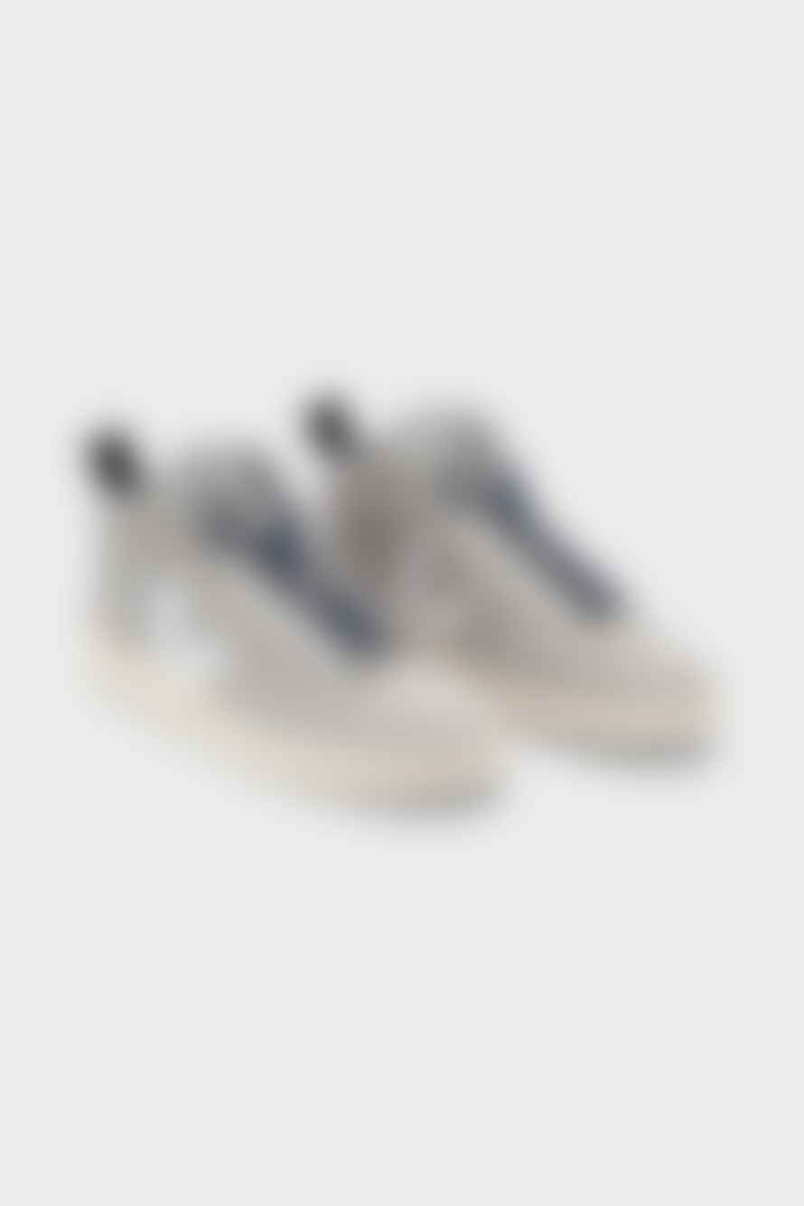 Veja Grey White Roraima Suede Shoes