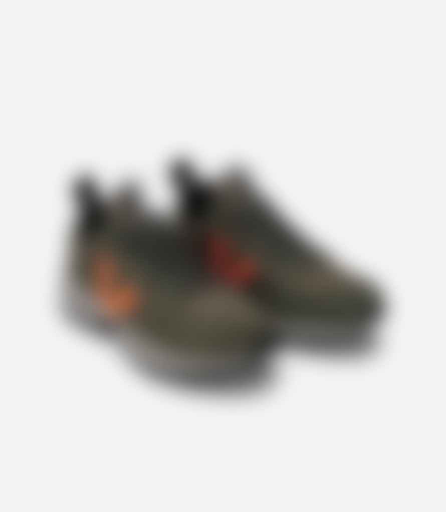 Veja Venturi Ripstop Sneakers Kaki Neon Orange