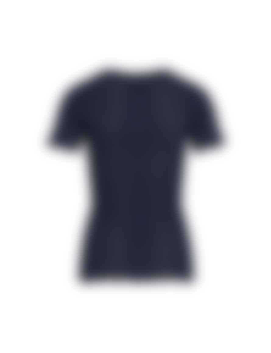 Mads Norgaard Pointella Trixa T-Shirt, Navy