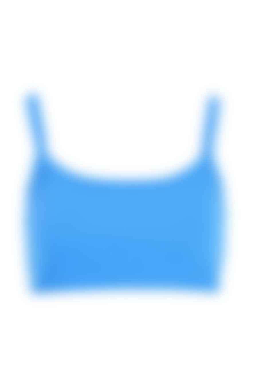 Year of Ours Club Blue 2 0 Ribbed Bralette