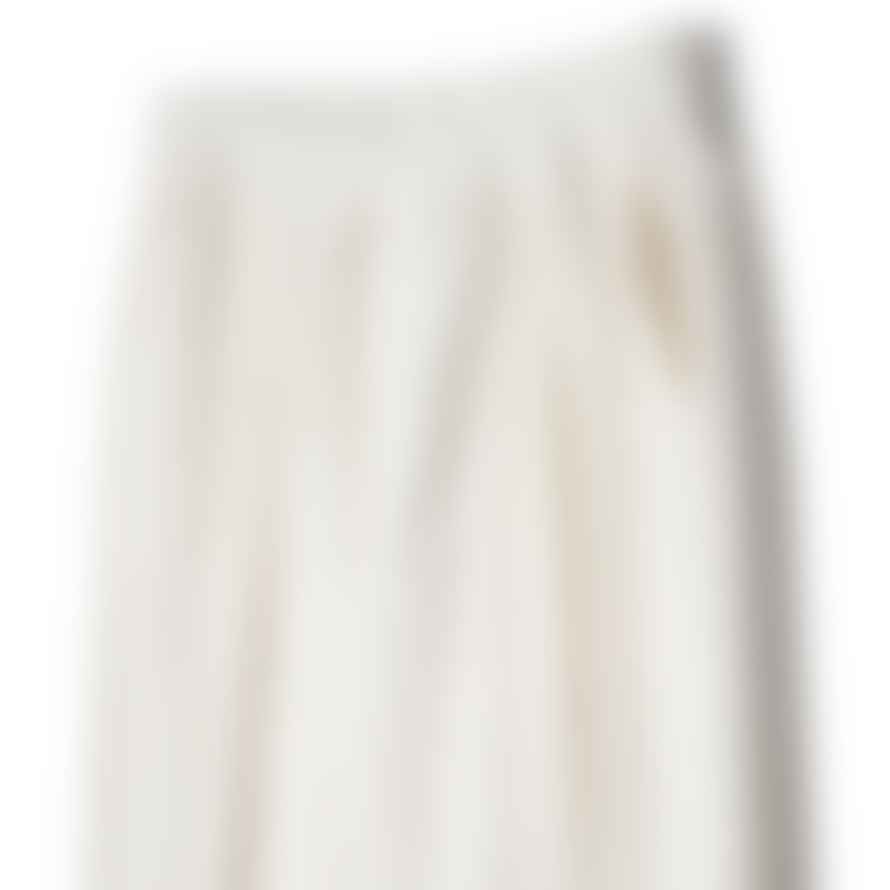Partimento Corduroy Wide Semi Tapered Pants in Ivory