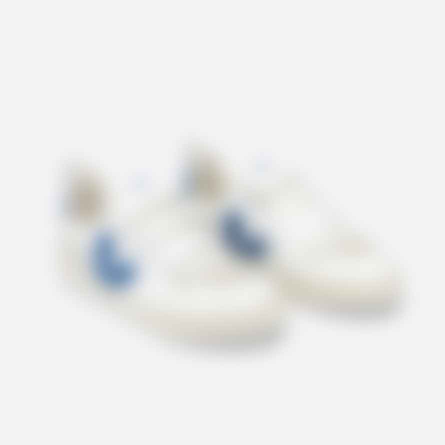 Veja V 10 Junior Velcro CWL White Indigo Shoes