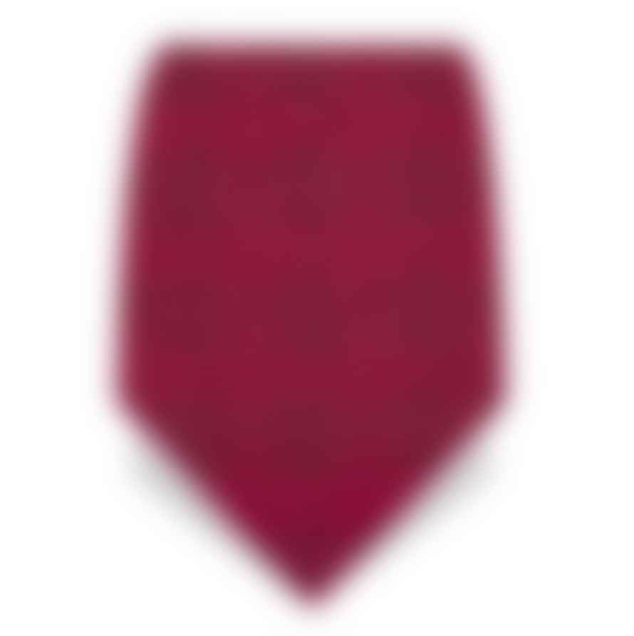Gresham Blake Raspberry GB Logo Tie