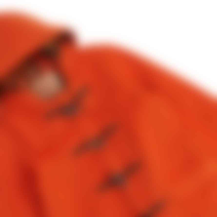 Burrows  &  Hare Women’s Orange Duffle Coat