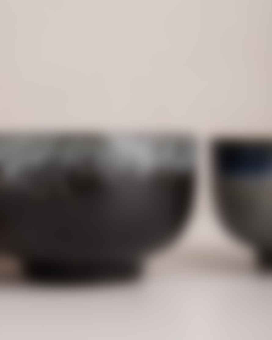 HKliving Ceramic 70 S Noodles Bowls Set Of 4
