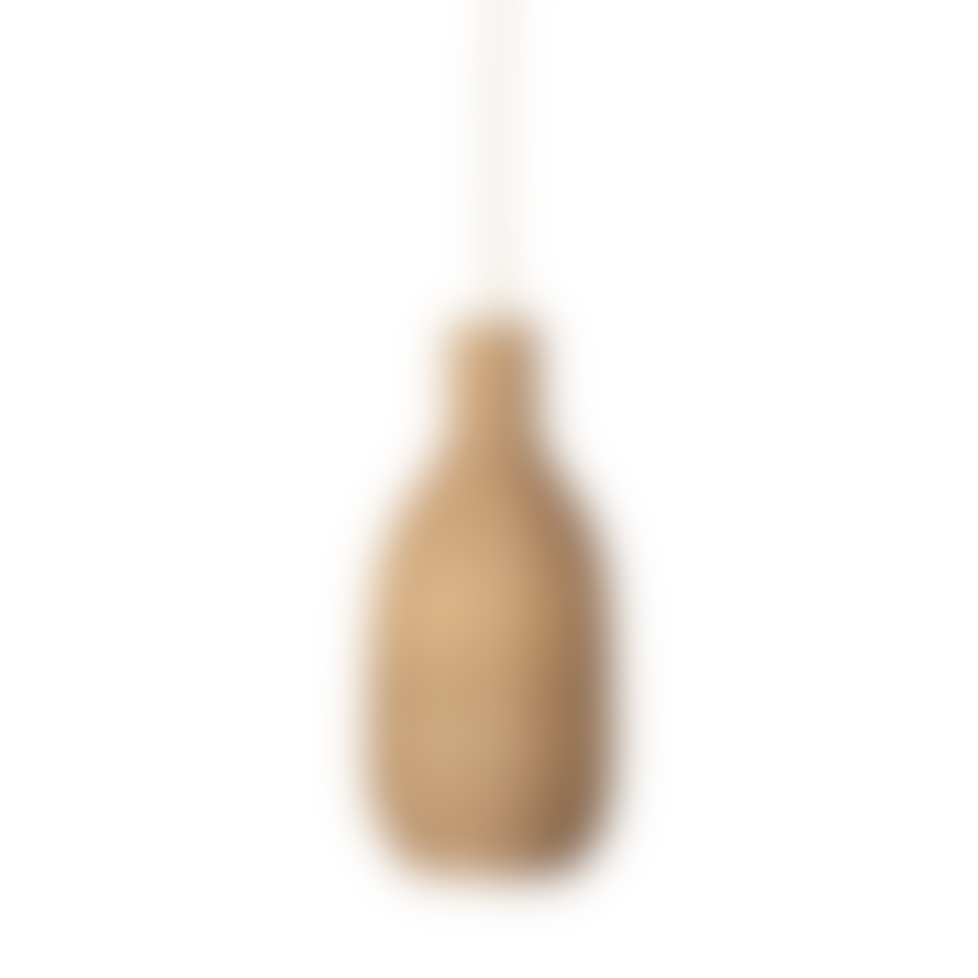 Ferm Living Braided Lampshade Bottle Natural
