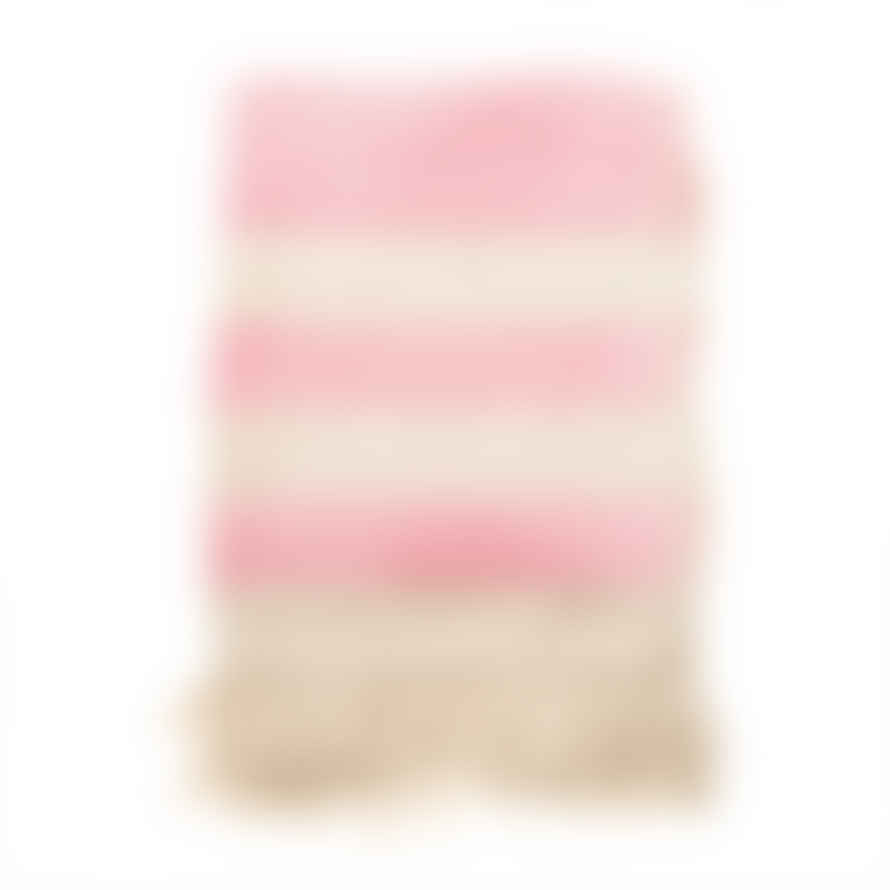 Sass & Belle  Pink Diamond Twill Blanket / Throw