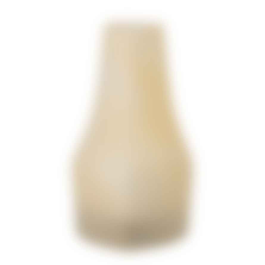 Bloomingville Anda Glass Vase | Yellow 